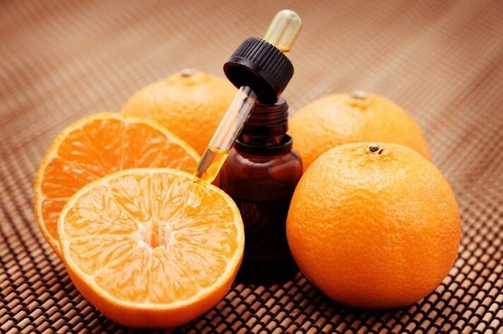 O aceite esencial de laranxa é un excelente tónico para a pel